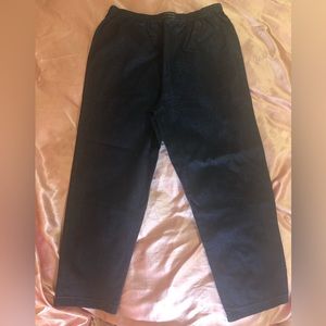 HABAND ELASTIC WAIST JEANS